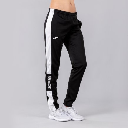 Спортивні штани жіночі Joma CHAMPION IV WOMAN 900450.102 колір: чорний/білий