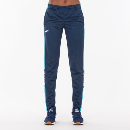 Спортивные штаны женские Joma CHAMPION IV WOMAN 900450.342 цвет: темно-синий/голубой