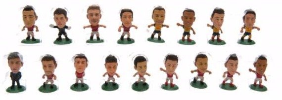Набір фігурок футболістів Арсенал (17 гравців) Arsenal F.C. F.A. Cup Winners Team Pack