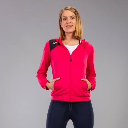 Куртка жіноча Joma SPIKE II 900869.501 колір: рожевий/чорний