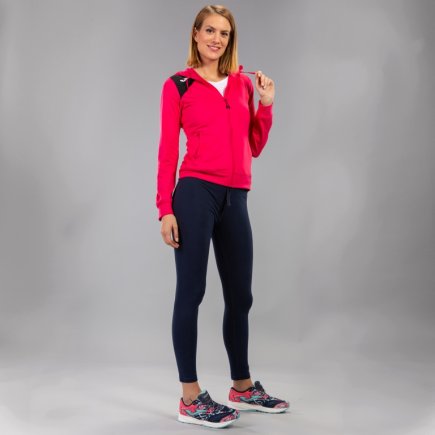Куртка жіноча Joma SPIKE II 900869.501 колір: рожевий/чорний