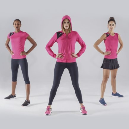 Куртка жіноча Joma SPIKE II 900869.102 колір: чорний/білий