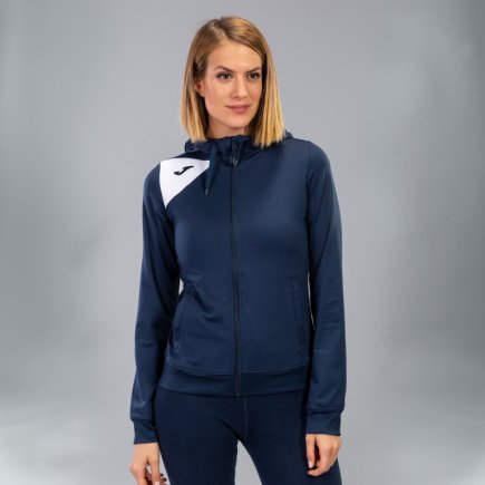 Куртка женская Joma SPIKE II 900869.332 цвет: темно-синий/белый