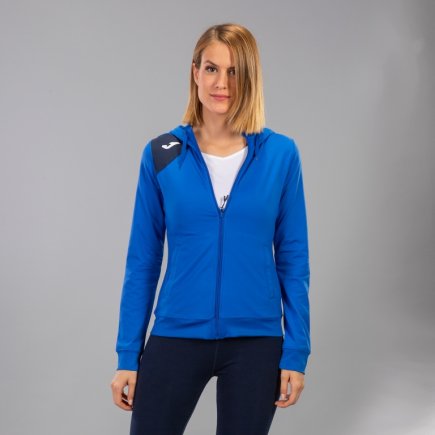 Куртка жіноча Joma SPIKE II 900869.703 колір: блакитний/темно-синій