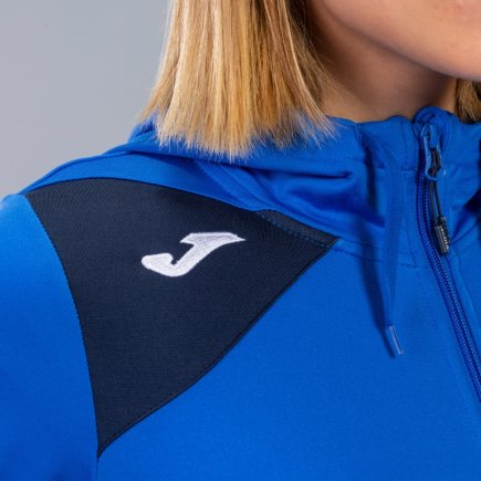 Куртка жіноча Joma SPIKE II 900869.703 колір: блакитний/темно-синій