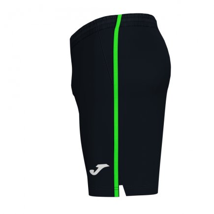 Шорты Joma OPEN III 102252.117 цвет: черный/зеленый