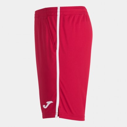 Шорты Joma OPEN III 102252.602 цвет: красный/белый