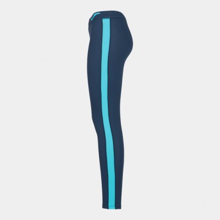 Леггинсы женские Joma COMBI BASIC 901127.342 цвет: темно-синий/голубой