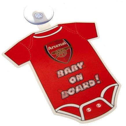 Автомобільна підвіска Arsenal FC Baby On Board Sign