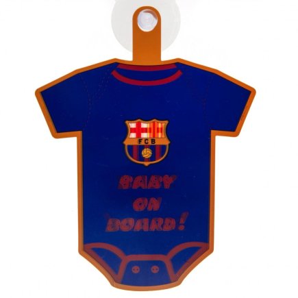 Автомобильная подвеска FC Barcelona Baby On Board Sign
