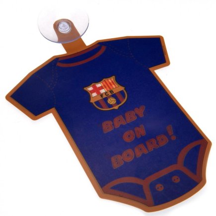 Автомобильная подвеска FC Barcelona Baby On Board Sign