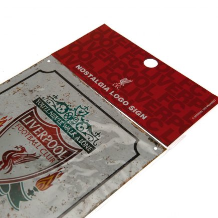 Металлическая табличка Liverpool