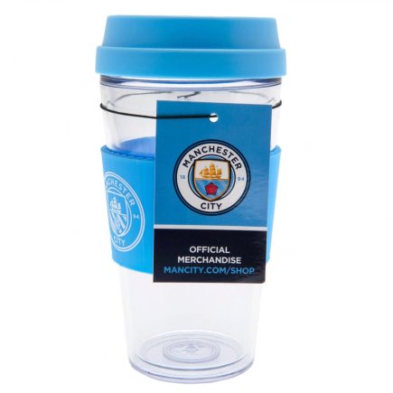 Стакан пластиковый для путешествий Manchester City FC 400 мл