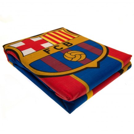 Постельный двуспальный набор Barcelona FC
