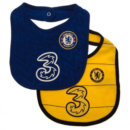 Набір нагрудників Chelsea FC 2 Pack Bibs BY