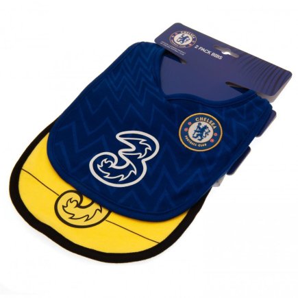 Набір нагрудників Chelsea FC 2 Pack Bibs BY