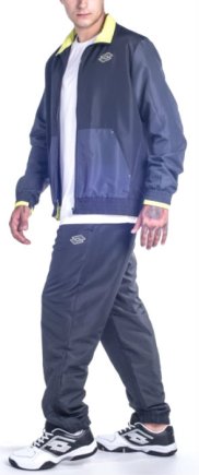Спортивный костюм Lotto DEVIN V SUIT CUFF DB S8767 цвет: серый