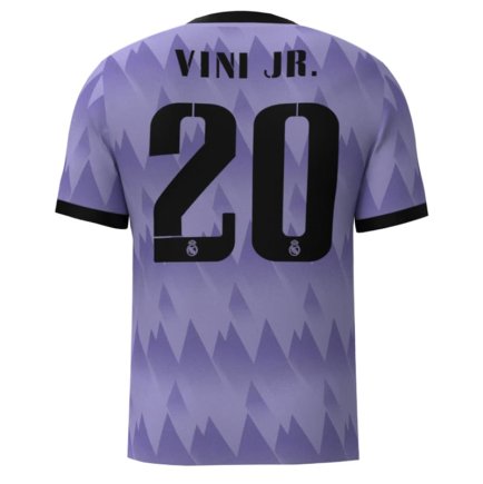 Футбольная форма Реал Мадрид Винисиус Жуниор 20 (Real Madrid Vini Jr 20) 2022-2023 игровая/повседневная 10223608 цвет: фиолетовый