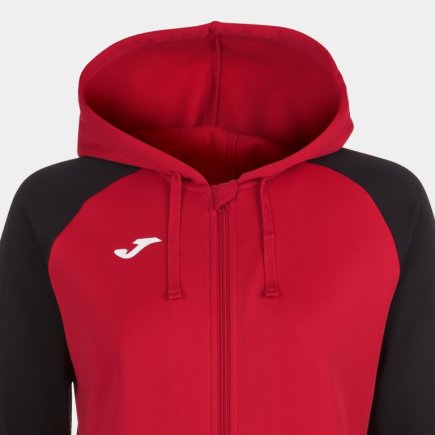 Спортивна кофта Joma Academy IV 901336.601 жіноча колір: червоний/чорний