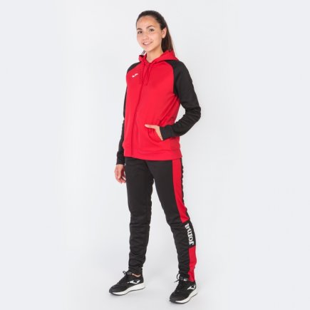 Спортивна кофта Joma Academy IV 901336.601 жіноча колір: червоний/чорний