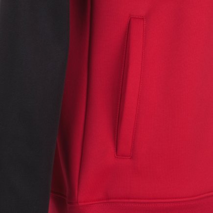 Спортивна кофта Joma Academy IV 901336.601 жіноча колір: червоний/чорний
