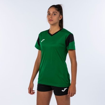 Футбольна форма Joma Academy V SET PHOENIX 901709.451 жіноча колір: зелений/чорний