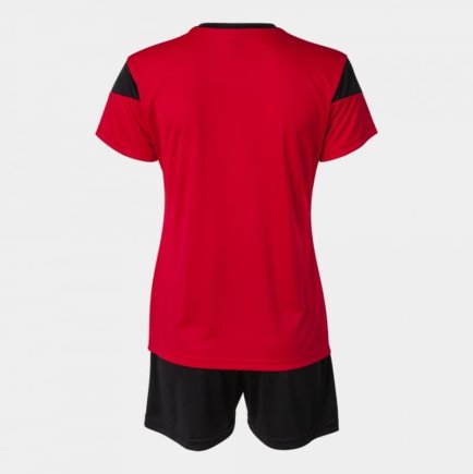 Футбольна форма Joma Academy V SET PHOENIX 901709.601 жіноча колір: червоний/чорний