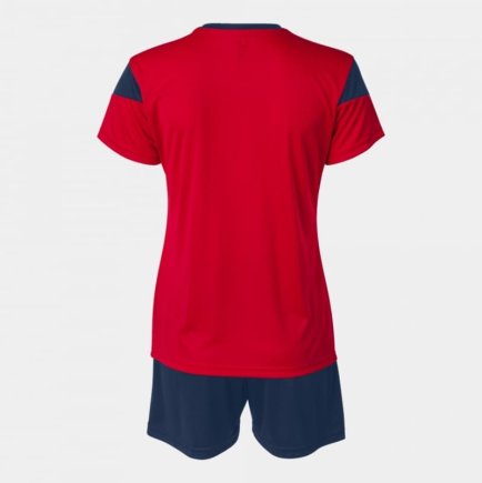 Футбольна форма Joma Academy V SET PHOENIX 901709.603 жіноча колір: червоний/чорний