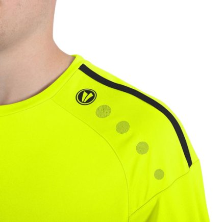 Футболка ігрова Jako Striker 2.0 S/S 4219-33 колір: жовтий неон/чорний