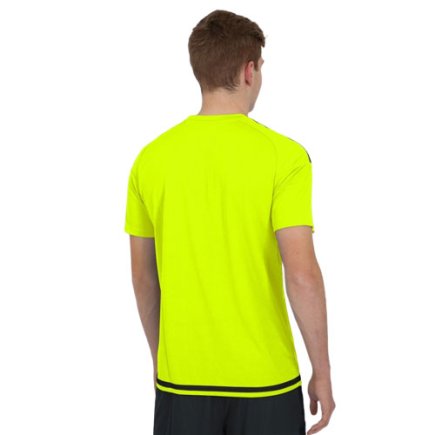 Футболка ігрова Jako Striker 2.0 S/S 4219-33 колір: жовтий неон/чорний