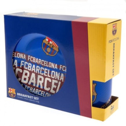 Набор посуды Barcelona FC