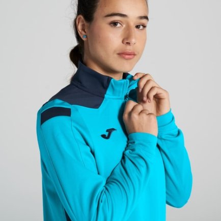Спортивная кофта Joma CHAMPIONSHIP VI 901268.013 женская цвет: голубой/темно-синий