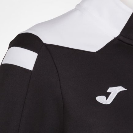 Спортивна кофта Joma CHAMPIONSHIP VI 901268.102 жіноча колір: чорний/білий