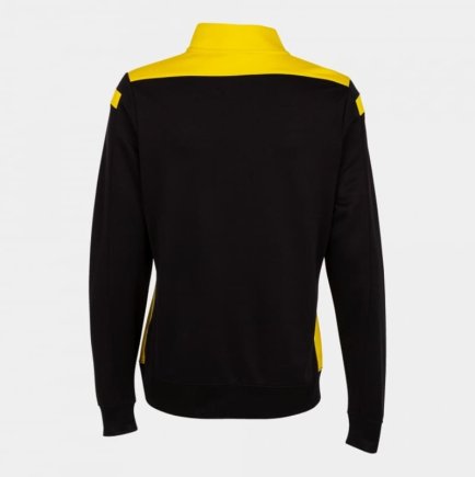 Спортивна кофта Joma CHAMPIONSHIP VI 901268.109 жіноча колір: чорний/жовтий