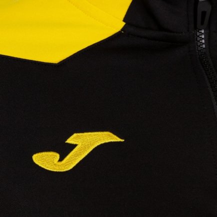 Спортивна кофта Joma CHAMPIONSHIP VI 901268.109 жіноча колір: чорний/жовтий