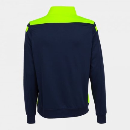 Спортивная кофта Joma CHAMPIONSHIP VI 901268.321 женская цвет: темно-синий/салатовый