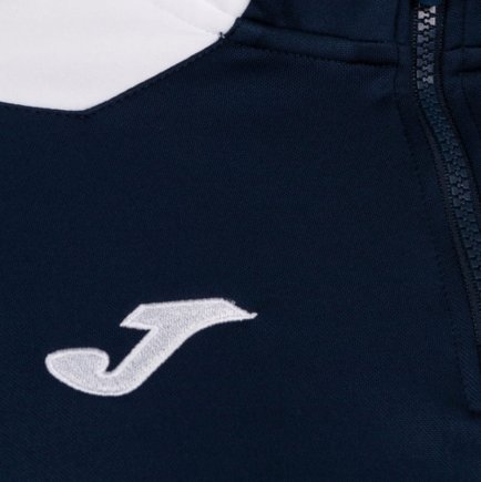 Спортивна кофта Joma CHAMPIONSHIP VI 901268.332 жіноча колір: темно-синій/білий