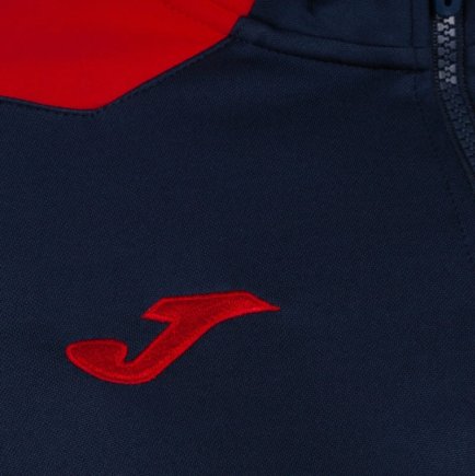 Спортивна кофта Joma CHAMPIONSHIP VI 901268.336 жіноча колір: темно-синій/червоний