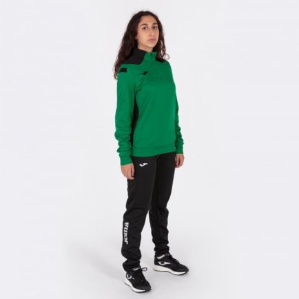 Спортивная кофта Joma CHAMPIONSHIP VI 901268.451 женская цвет: зеленый/черный