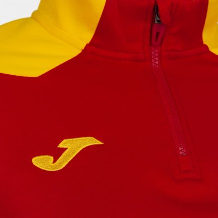 Спортивна кофта Joma CHAMPIONSHIP VI 901268.609 жіноча колір: червоний/жовтий