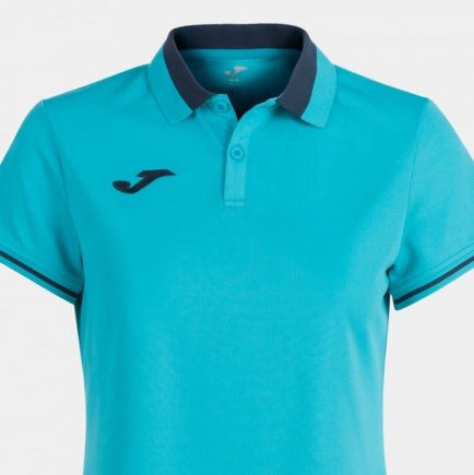 Поло женская Joma CHAMPIONSHIP VI 901272.013 цвет: голубой/темно-синий
