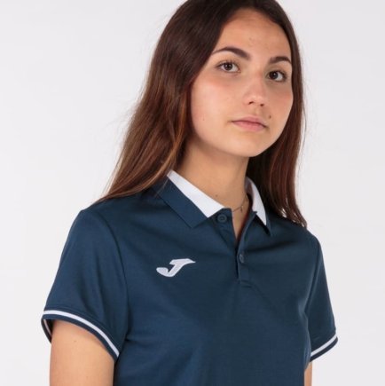 Поло женская Joma CHAMPIONSHIP VI 901272.332 цвет: темно-синий/белый