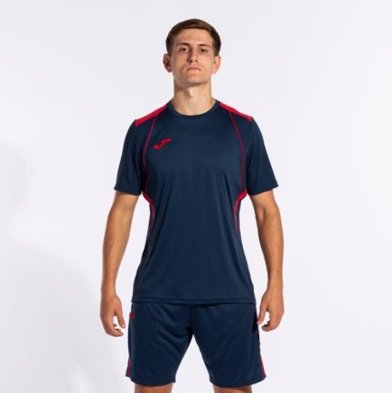 Футболка ігрова Joma Championship VII 103081.336 колір: темно-синій/червоний