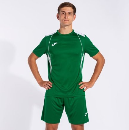 Футболка ігрова Joma Championship VII 103081.452 колір: зелений/білий