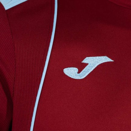 Футболка ігрова Joma Championship VII 103081.682 колір: бордовий/блакитний