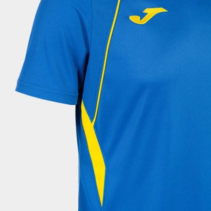 Футболка ігрова Joma Championship VII 103081.709 колір: блакитний/жовтий