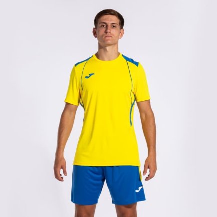 Футболка ігрова Joma Championship VII 103081.907 колір: жовтий/блакитний