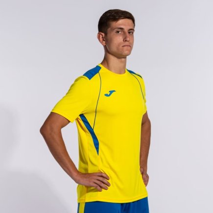 Футболка ігрова Joma Championship VII 103081.907 колір: жовтий/блакитний