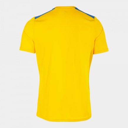 Футболка ігрова Joma Championship VII 103081.907 колір: жовтий/блакитний