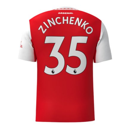 Футболка Арсенал Зинченко 35 (Arsenal Zinchenko 35) 2022-2023 игровая/повседневная 10225102 цвет: красный
